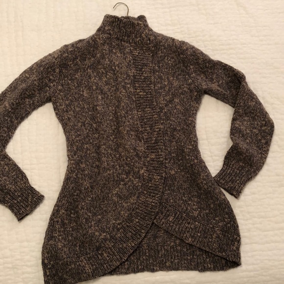CAbi Gray & Khaki Swear by Sweater XS - Picture 4 of 8